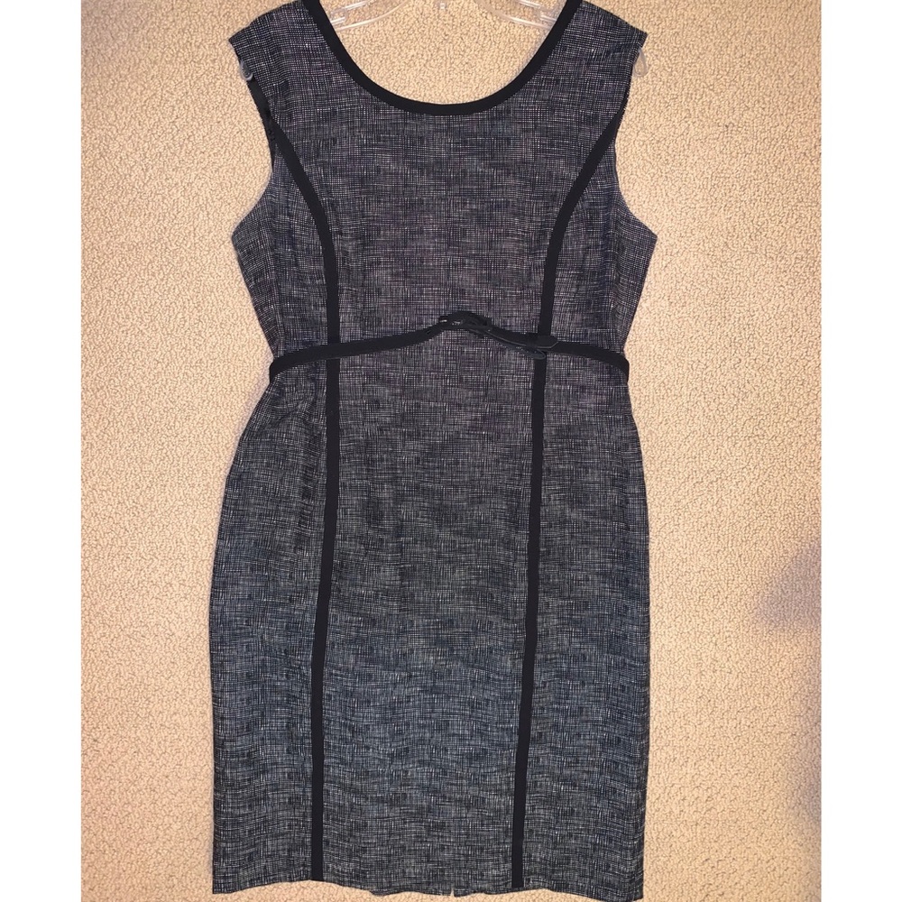 Rafaella Sleeveless Dress With Removable Belt